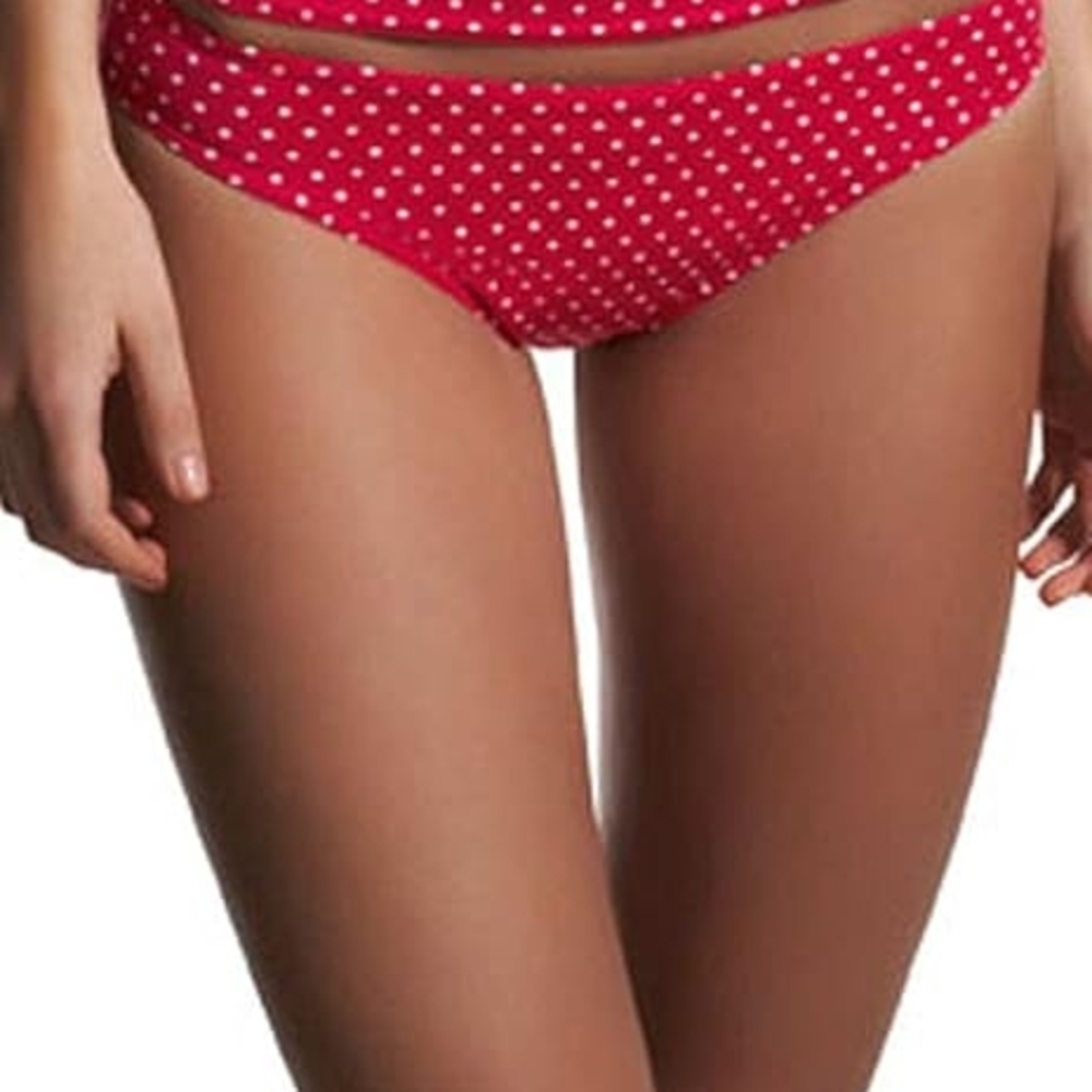 Red Polka Dot Bikini Set